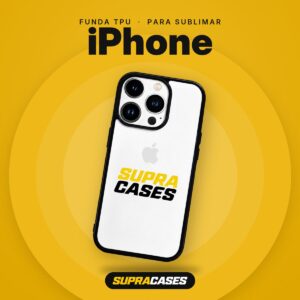 Funda TPU para sublimar iPhone - Supra Cases